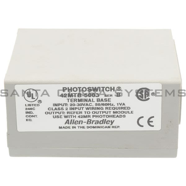 Allen Bradley 42MTB-5003 PhotoSwitch Base Product Image