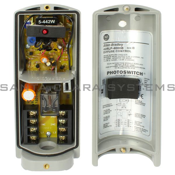 Allen Bradley 42RLP-4000B PhotoSwitch Product Image