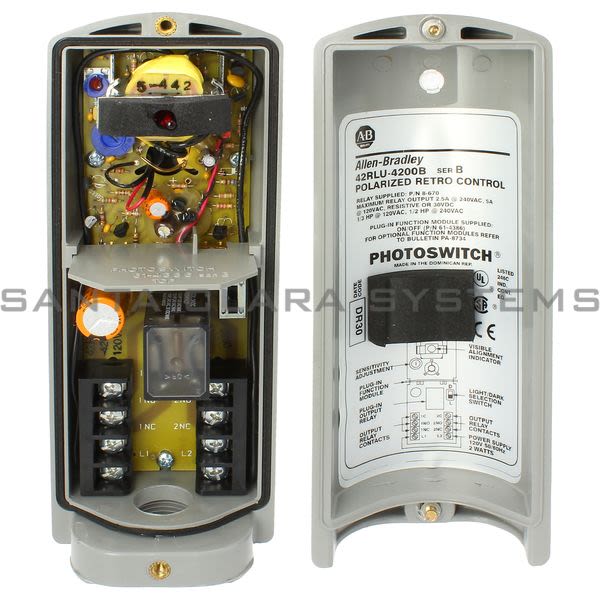 Allen Bradley 42RLU-4200B PhotoSwitch | Reflex Control Series 4200B Product Image