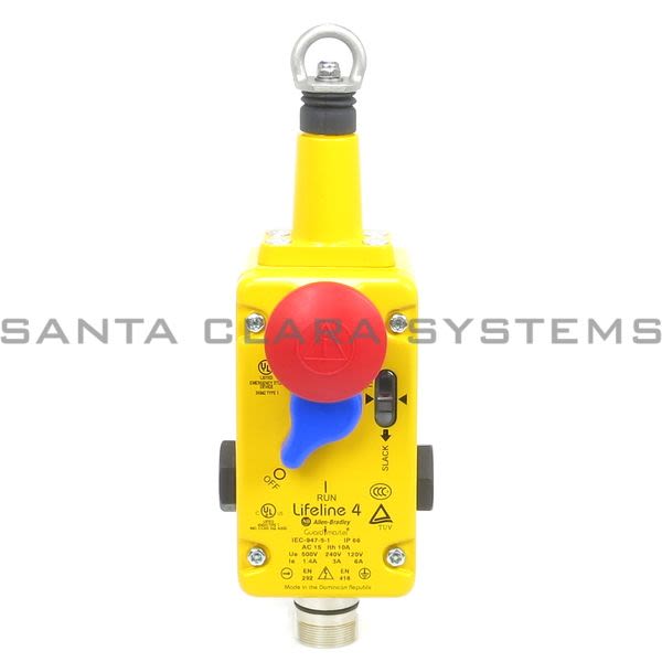 Allen Bradley 440E-L13140  Safety Emergency Stop Device | Lifeline Lrs-4 Product Image
