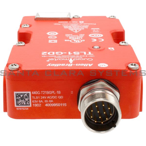 Allen Bradley 440G-T21BGPL-1B Guard Locking Switch Product Image