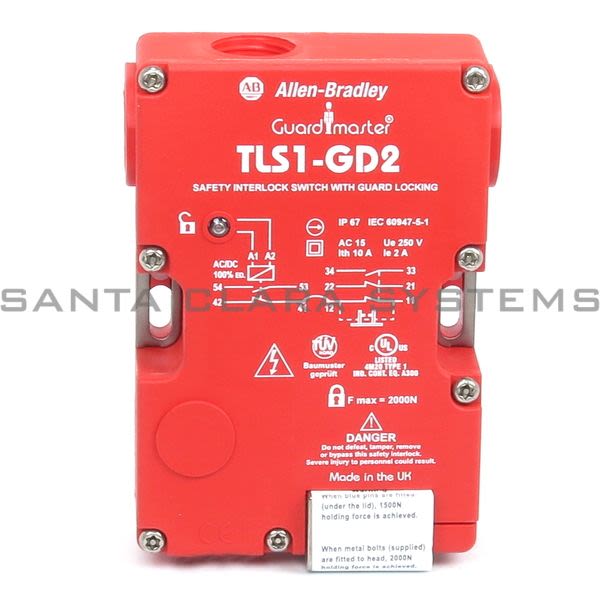 Allen Bradley 440G-T27172 Safety Switch | GuardMaster TLS-GD2 110V Product Image