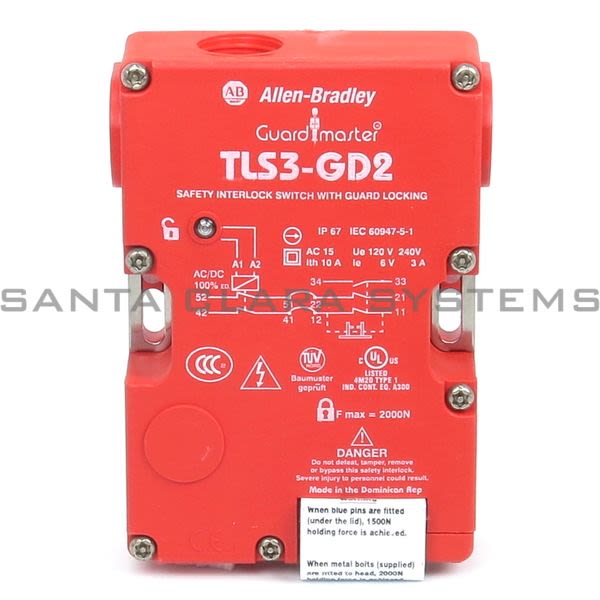 Allen Bradley 440G-T27184 TLS-3 GD2 Guard Locking Switch Product Image