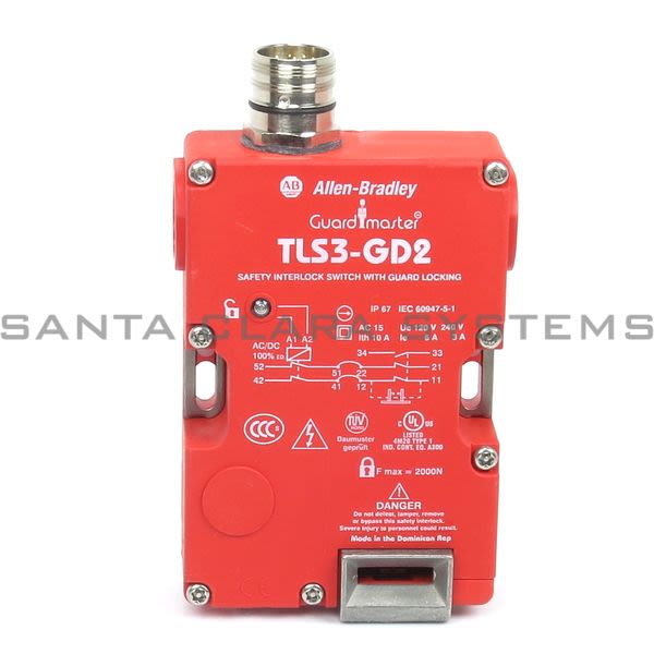 Allen Bradley 440G-T27247 Safety Switch | GuardMaster TLS-3 GD2 24V Product Image