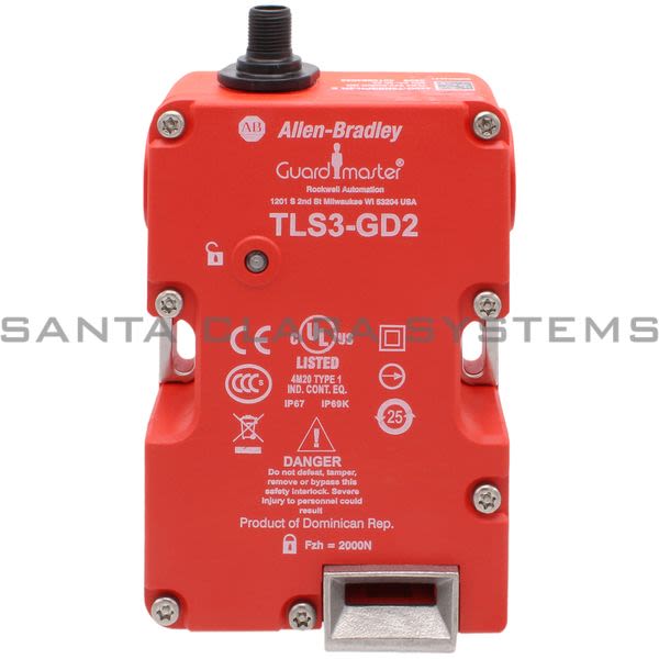 Allen Bradley 440G-T2NBBPH-2R Safety Switch | Guardmaster TLS-GD2 Product Image