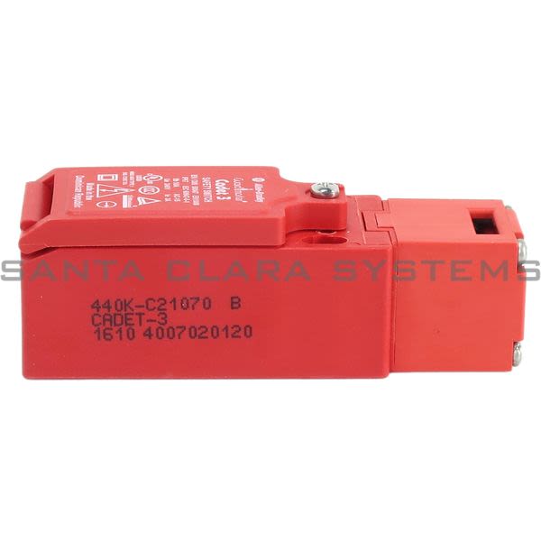 Allen Bradley 440K-C21070 Safety Interlock Switch-Cadet 3 Product Image