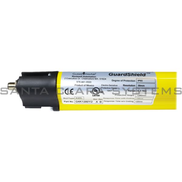 Allen Bradley 440L-G4K1280YD Safety Light Curtain Transmitter Product Image