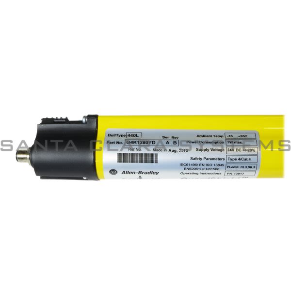 Allen Bradley 440L-G4K1280YD Safety Light Curtain Transmitter Product Image