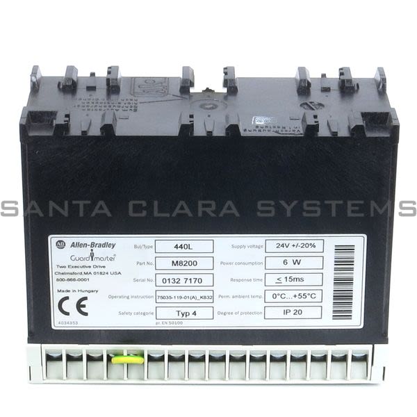 Allen Bradley 440L-M8200 Safety Relay Module Product Image