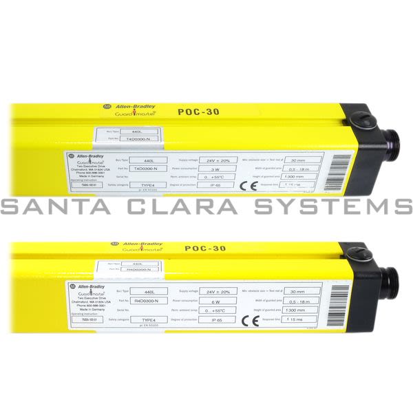 Allen Bradley 440L-P4D0300-N Safety Light Curtain Set Product Image