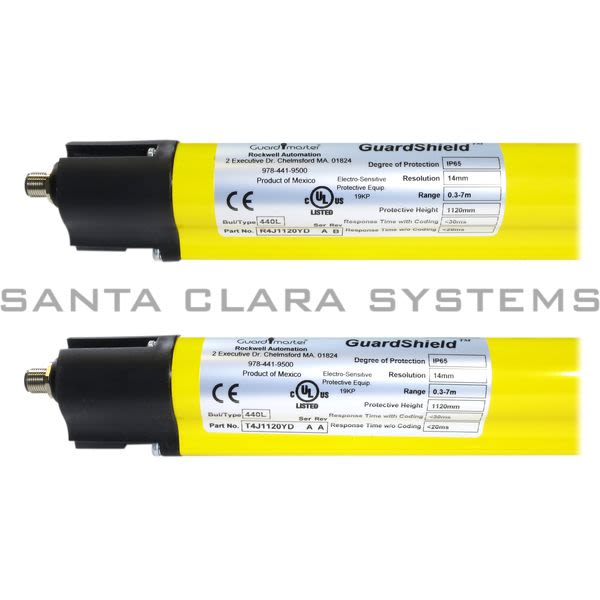 Allen Bradley 440L-P4J1120YD Safety Light Curtain Product Image