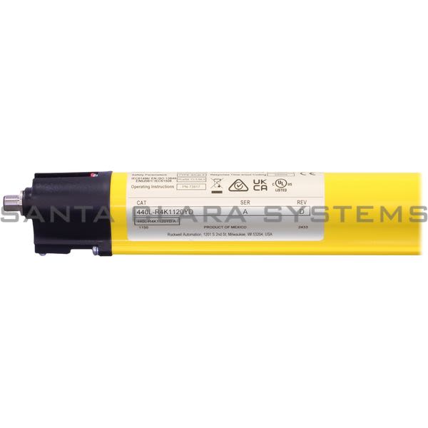 Allen Bradley 440L-R4K1120YD Safety Light Curtain | Receiver Product Image