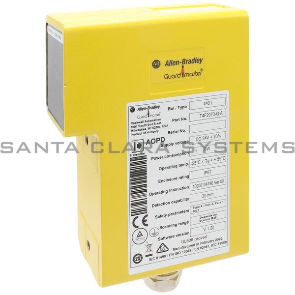 Allen Bradley 440L-T4F2070-Q Safety Transmitter Product Image