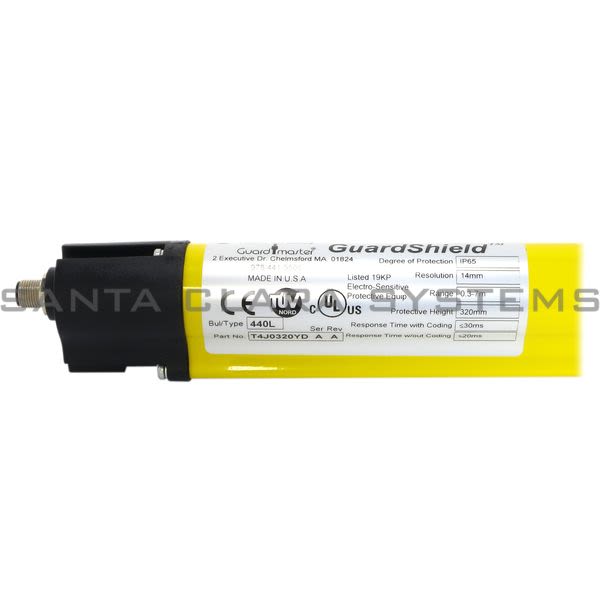 Allen Bradley 440L-T4J0320YD Safety Light Curtain | GuardMaster Guardshield Product Image