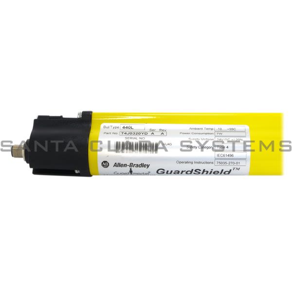 Allen Bradley 440L-T4J0320YD Safety Light Curtain | GuardMaster Guardshield Product Image
