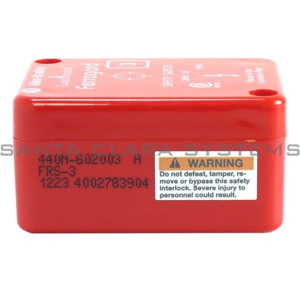 Allen Bradley 440N-G02003 Ferrogard, FRS 3 Product Image