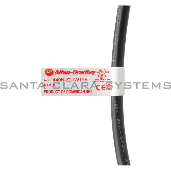 Allen Bradley 440N-Z21W1PB Contact Switch Product Image