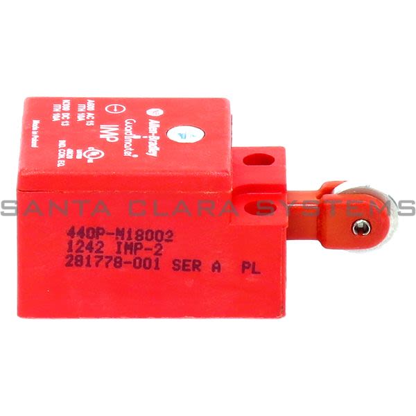 Allen Bradley 440P-M18002 Safety Limit Switch Product Image