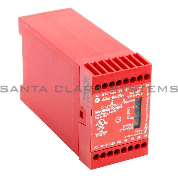Allen Bradley 440R-C23017 Safety Relay | GuardMaster Minotaur MSR6T 24V Product Image