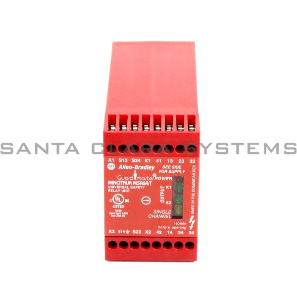 Allen Bradley 440R-C23017 Safety Relay | GuardMaster Minotaur MSR6T 24V Product Image