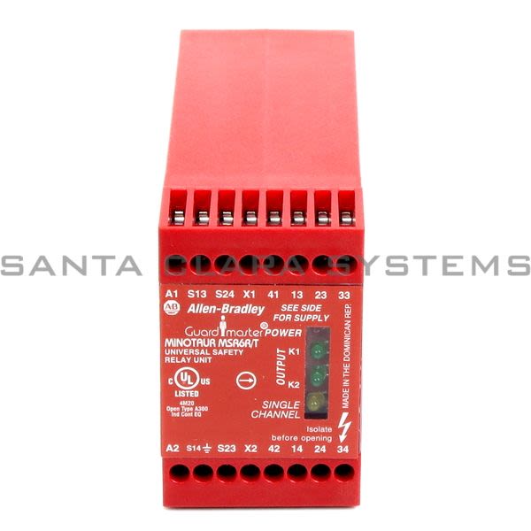 Allen Bradley 440R-C23018 Monitoring Safety Relay | MSR6R/T Product Image