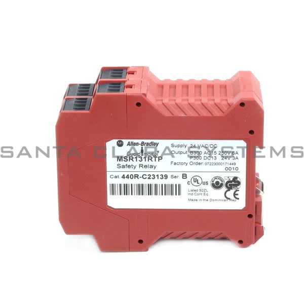 Allen Bradley 440R-C23139 Monitoring Safety Relay | Minotaur MSR131RTP Product Image