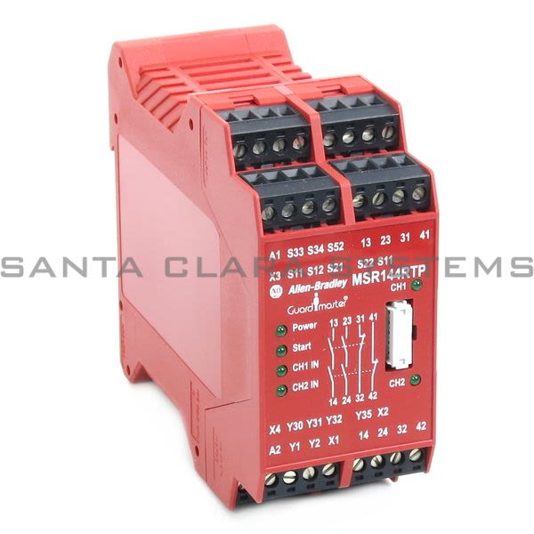 Allen Bradley 440R-C23205 Monitoring Safety Relay | MSR144RTP 24V DC Product Image