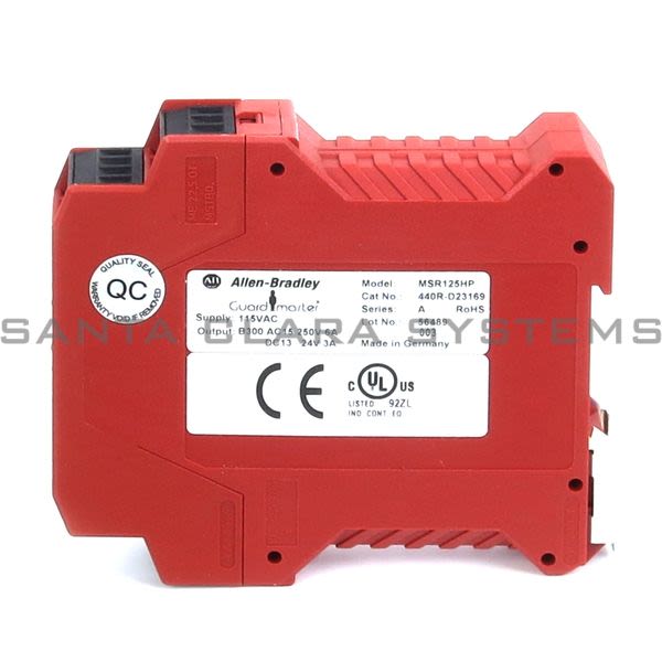 Allen Bradley 440R-D23169 Safety Relay | Minotaur MSR125HP Product Image