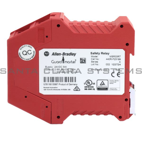 Allen Bradley 440R-F23199 Monitoring Safety Relay - Minotaur, MSR33RT Product Image