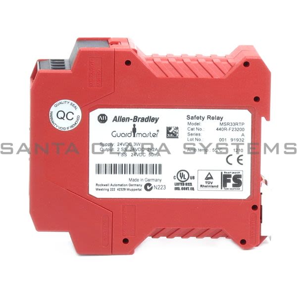 Allen Bradley 440R-F23200 Monitoring Safety Relay Product Image
