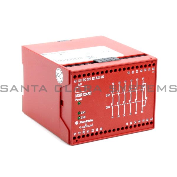 Allen Bradley 440R-G23108 Monitoring Safety Relay | MSR124RT Product Image