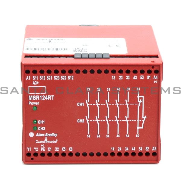 Allen Bradley 440R-G23108 Monitoring Safety Relay | MSR124RT Product Image