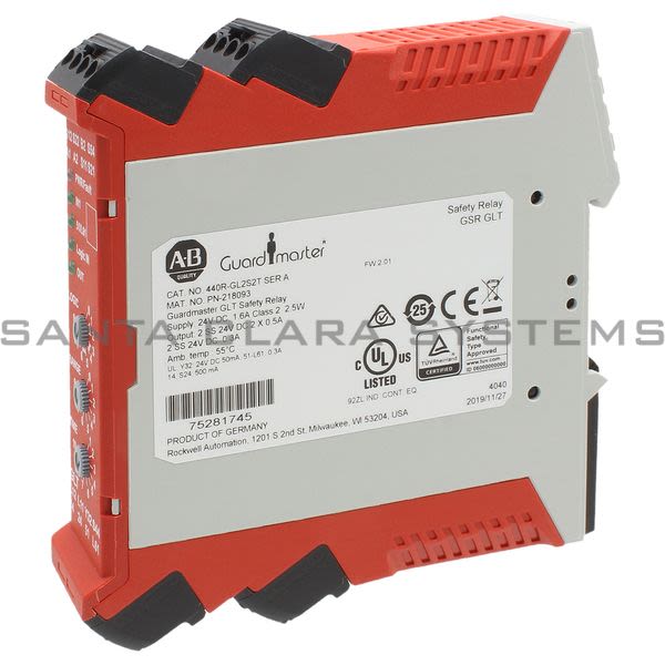 Allen Bradley 440R-GL2S2T Guardmaster Guard Locking Safety Relay With Time Delay Product Image