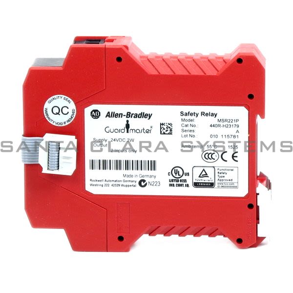Allen Bradley 440R-H23179 Safety Relay Product Image