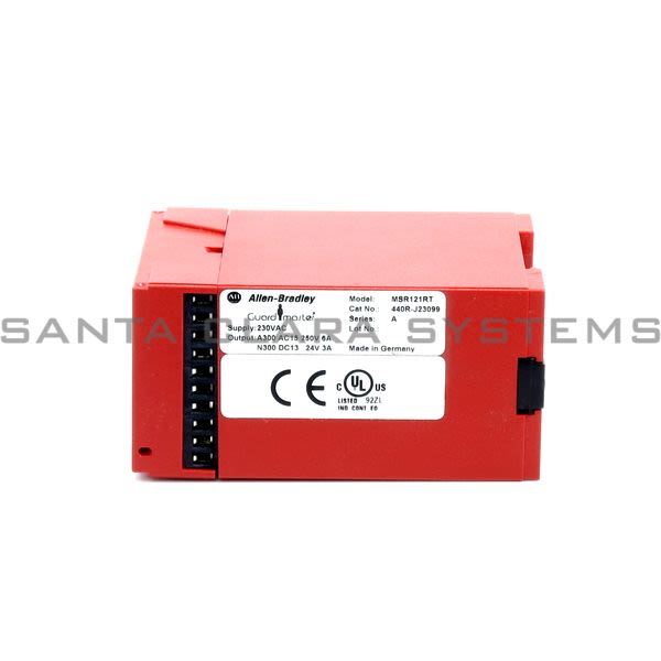 Allen Bradley 440R-J23099 Safety Relay | GuardMaster Minotaur MSR121RT Product Image