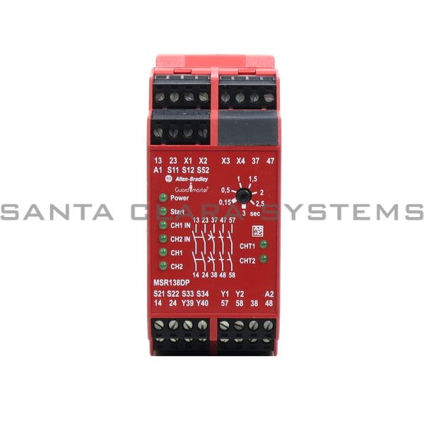 Allen Bradley 440R-M23143 Safety Relay | GuardMaster MSR138DP Product Image