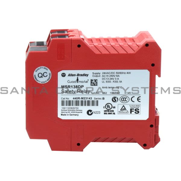 Allen Bradley 440R-M23143 Safety Relay | GuardMaster MSR138DP Product Image