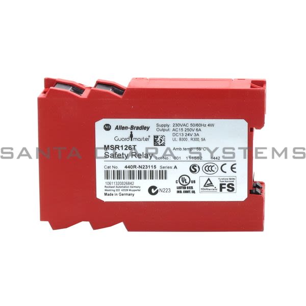 Allen Bradley 440R-N23115 Safety Relay Product Image