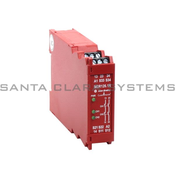 Allen Bradley 440R-N23119 Safety Monitoring Relay | GuardMaster MSR126.1R Product Image