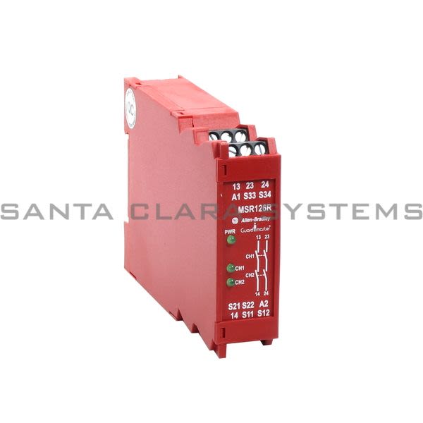 Allen Bradley 440R-N23122 Monitoring Safety Relay - MSR126R 115V Product Image