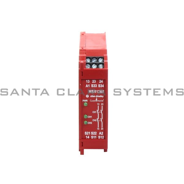 Allen Bradley 440R-N23122 Monitoring Safety Relay - MSR126R 115V Product Image