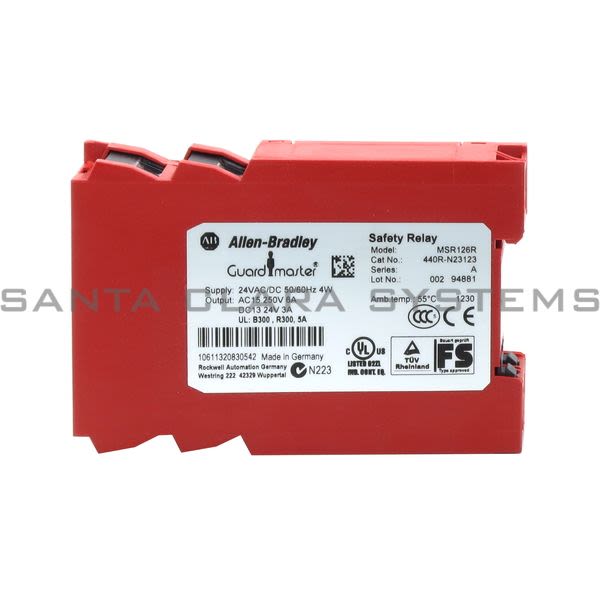 Allen Bradley 440R-N23123 Monitoring Safety Relay Product Image