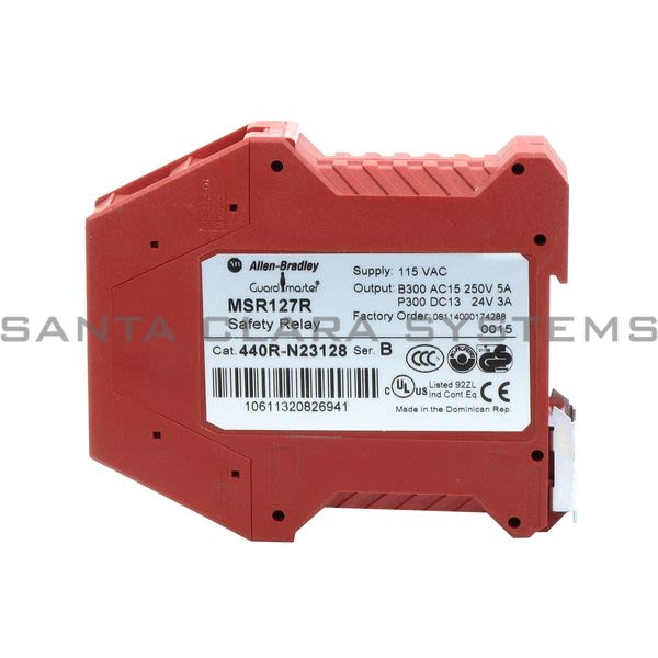 Allen Bradley 440R-N23128 Monitoring Safety Relay Product Image