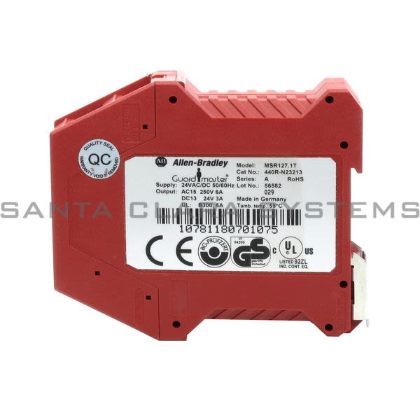 Allen Bradley 440R-N23213 Safety Relay | GuardMaster MSR127.17 Product Image