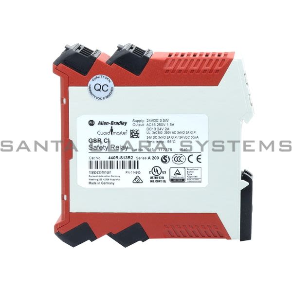 440RS13R2 Safety Relay Allen Bradley Disponible Santa Clara Systems