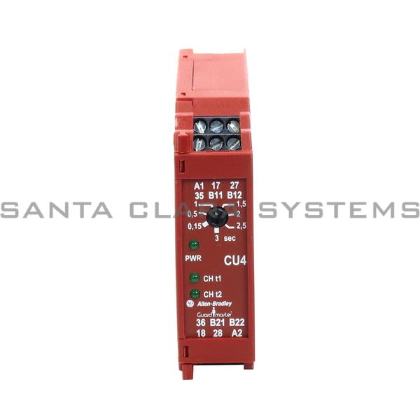 Allen Bradley 440R-S23173 Safety Relay | GuardMaster CU4 24V AC/DC Product Image
