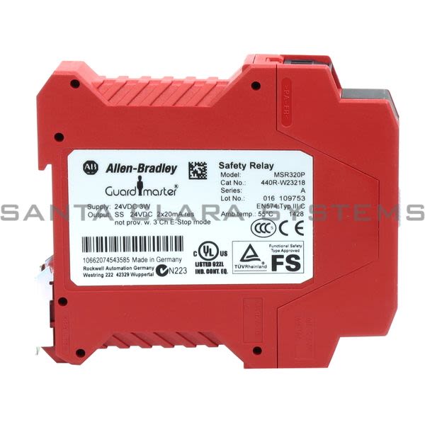 Allen Bradley 440R-W23218 Monitoring Safety Relay Product Image