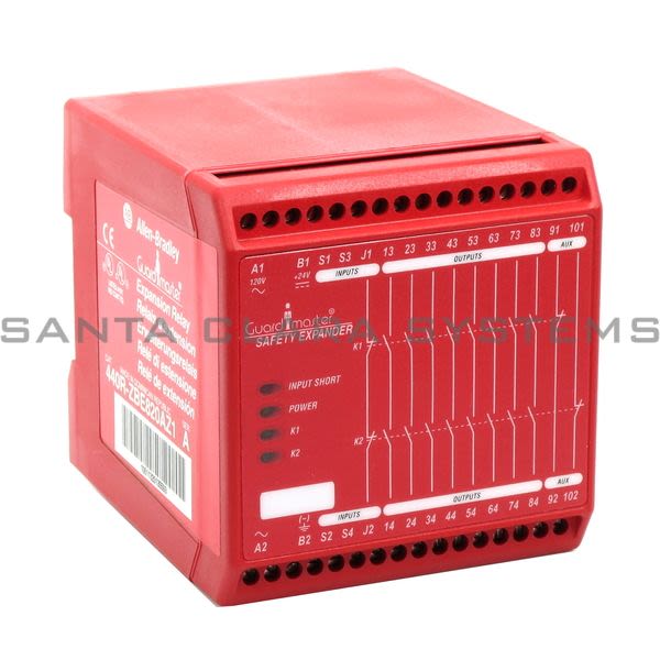 Allen Bradley 440R-ZBE820AZ1 Safety Relay | GuardMaster Minotaur MSR19E Product Image