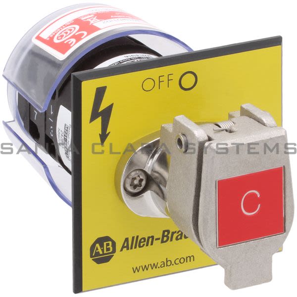 Allen Bradley 440T-MRPSE100C Single Key Rotary Switch Product Image