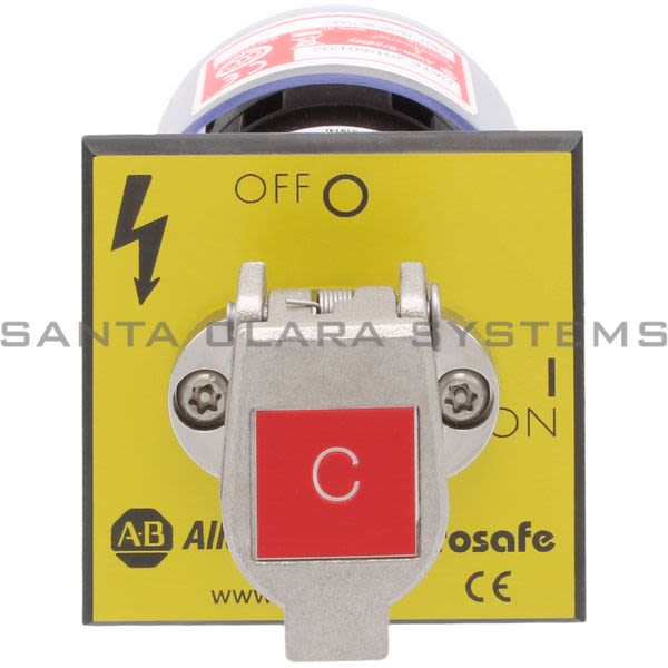 Allen Bradley 440T-MRPSE100C Single Key Rotary Switch Product Image